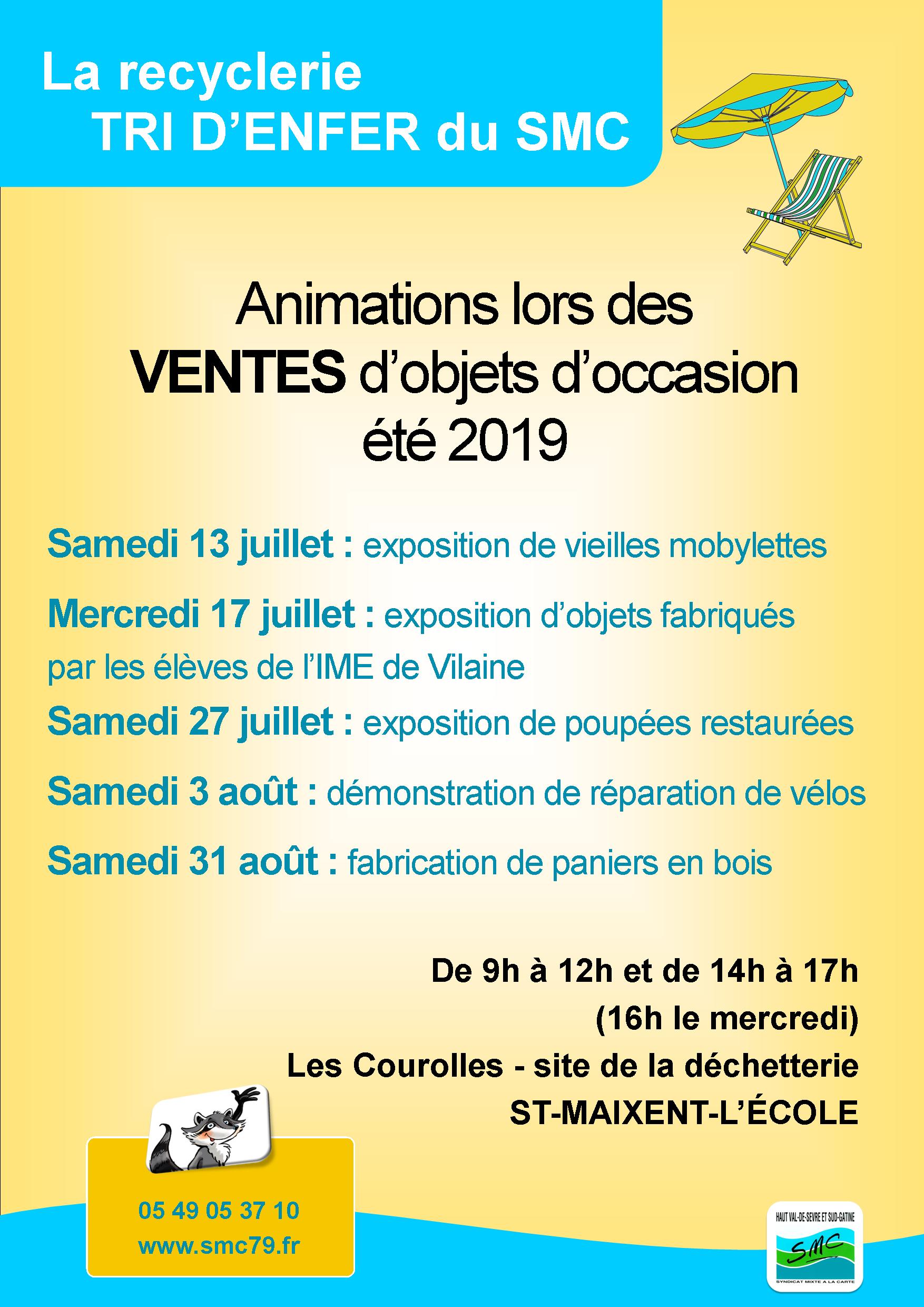 Affiche vente été 2019
