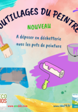 Tri des outillages du peintre