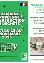 Atelier réparation et entretien d’appareils électriques avec Bérengère