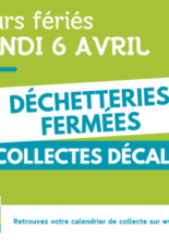 Jour férié : collectes décalées et déchetteries fermées