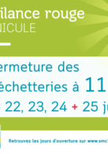 Canicule : horaires aménagés